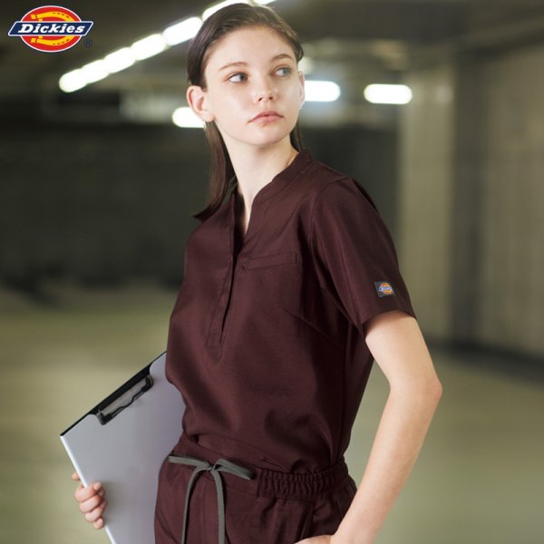 画像1: 【Dickies】レディススクラブ (1)