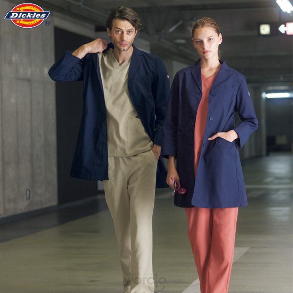 画像2: 【Dickies】レディススクラブ (2)