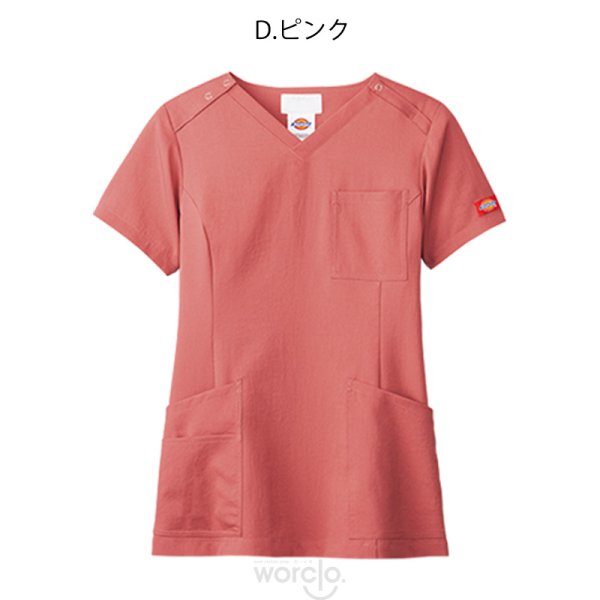 画像5: 【Dickies】レディススクラブ (5)