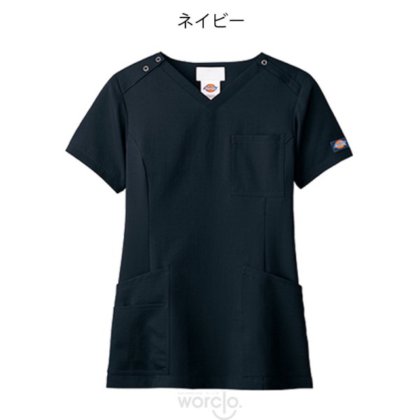 画像4: 【Dickies】レディススクラブ (4)