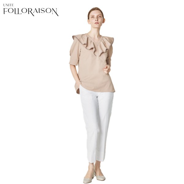 画像1: 【FOLLORAISON】チュニック（六分袖）／FR-0002 (1)