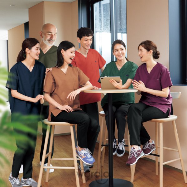 画像5: 【PANTONE】スクラブ(モカムース) 7000SC-32 (5)