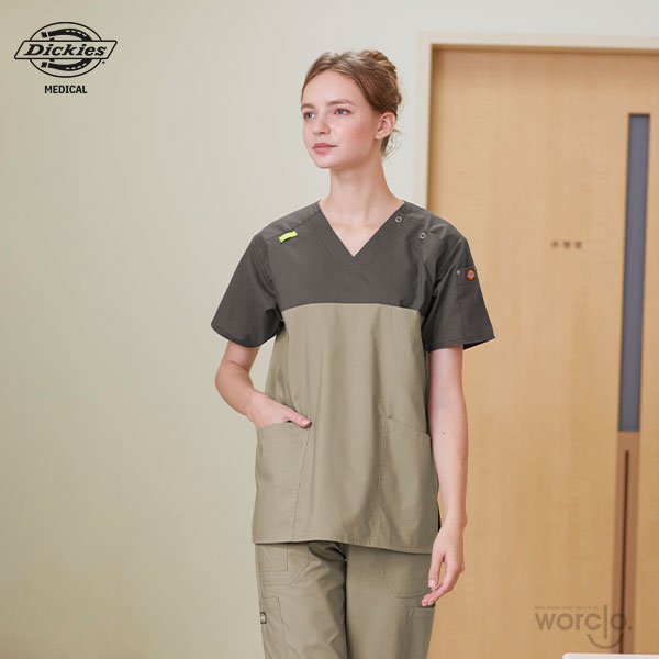 かとう農園　dickies　スクラブ　LL スクラブ（ディッキーズ）（男女兼用）の通販-オリジナル