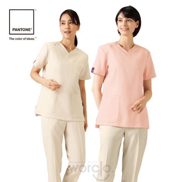 画像3: 【PANTONE】レディススクラブ (3)