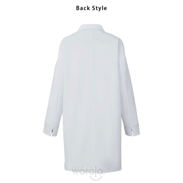 画像3: 【モンブラン】ドクターコート男女兼用／UM101-WH (3)