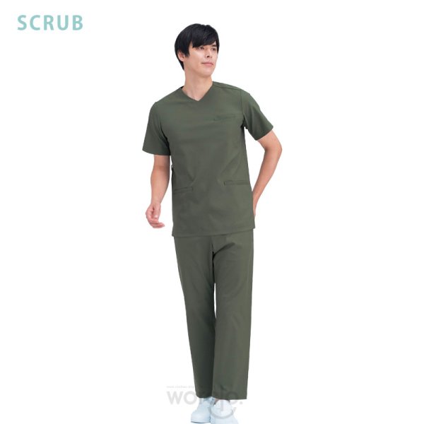 画像2: 【モンブラン】レディススクラブ／UM502 (2)