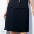 画像5: 【フォーク】ウエストゴムAラインスカート  FS45801-9　 ブラック (5)