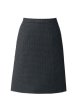 画像1: 【ボンマックス】Ａラインスカート（ブラック×グレイ） LS2201-30 (1)