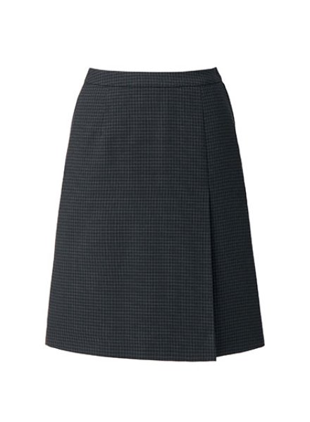画像1: 【ボンマックス】プリーツスカート（ブラック×グレイ） LS2200-30 (1)