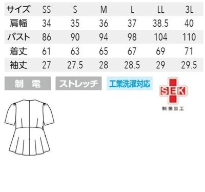 画像1: 【FOLLORAISON】スクラブ　レディース／FR-0008