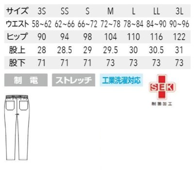 画像1: 【FOLLORAISON】パンツ男女兼用／FR-0009