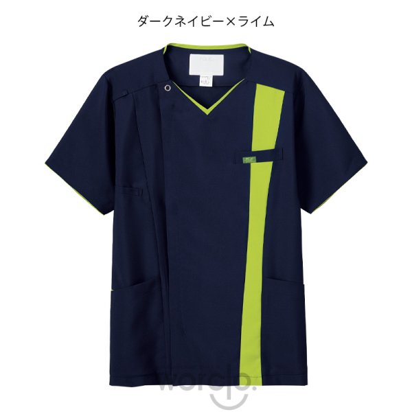 画像7: 【ZiP】メンズジップスクラブ (7)