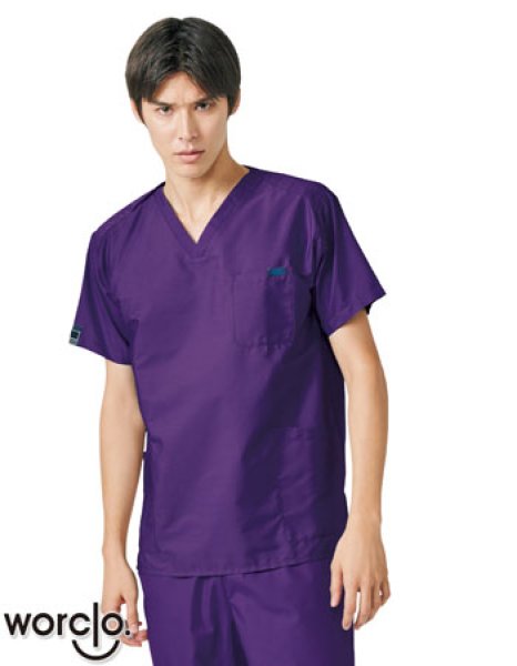 画像2: 【PANTONE】スクラブ(パープル) 7000SC-10 (2)