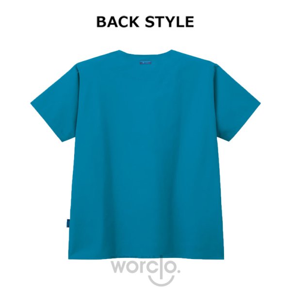 画像8: 【ジアスクラブ】男女兼用スクラブ半袖／7070SC (8)