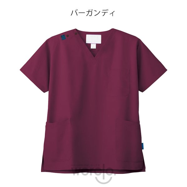 画像6: 【ジアスクラブ】男女兼用スクラブ半袖／7070SC (6)