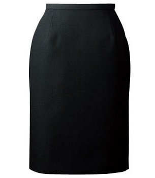 【フォーク】スカート  FS45780-9　 ブラック　　　　　　　 　　　